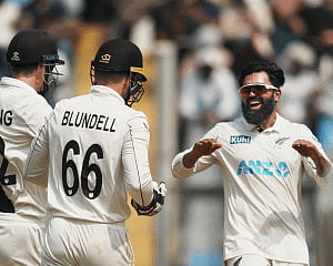 Patel takes five-for as New Zealand dismiss India for 263
