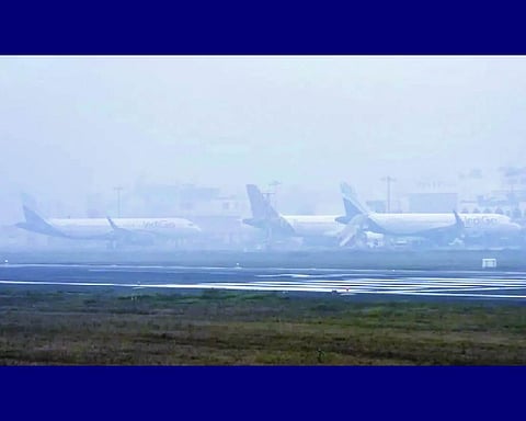 131 flights cancelled due to low visibility at Delhi airport