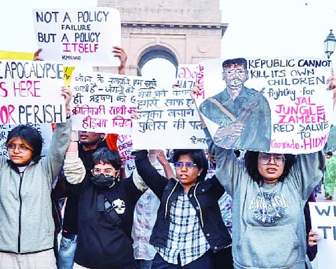 23 arrested in India Gate protest face serious charges