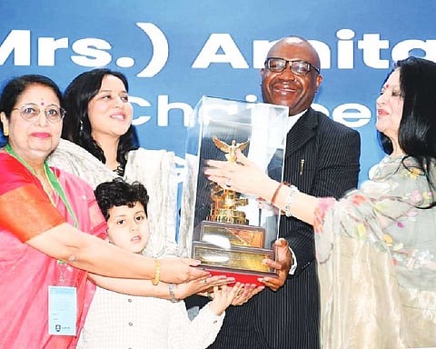 Amity Schools’ chairperson awarded