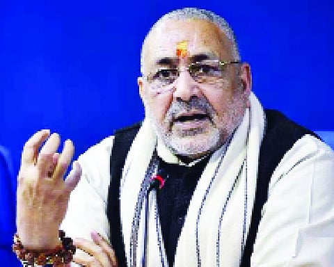 Chidambaram Speaking in Favour of Terrorists: Giriraj