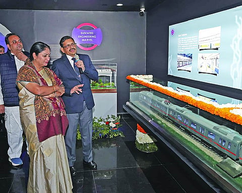 CM Rekha inaugurates Delhi Metro Museum