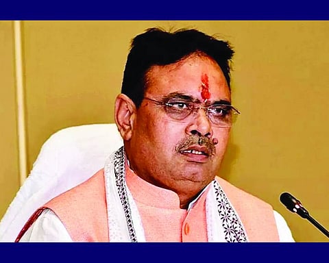 CM Sharma Slams Congress on Disability Support