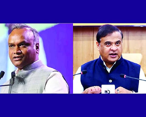 First-class Idiot: Himanta hits out at Priyank Kharge over Assam talent remark