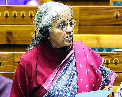 FM Sitharaman moves Bill to raise tax on tobacco, pan masala