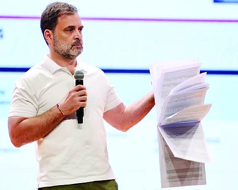 Former judges, veterans slam Rahul Gandhi’s attack on ECI