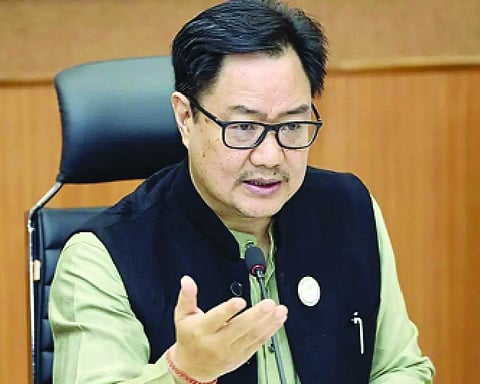 Govt open to SIR debate: Kiren Rijiju