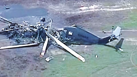 Helicopter crashes on Mount Kilimanjaro, five dead
