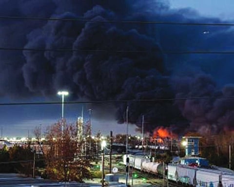 Hundreds evacuated after gas leak in Oklahoma