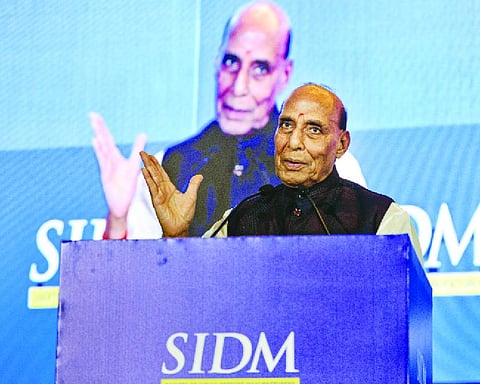India must remain ready for war-like situation: Rajnath Singh