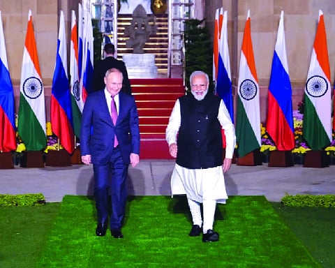 India redraws its strategic lines with Putin’s Delhi visit