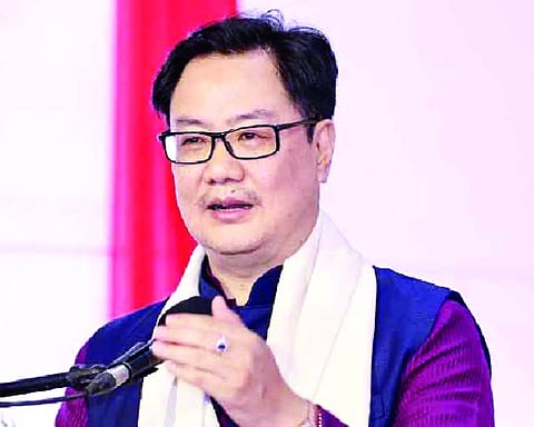 Kiren Rijiju in Bhutan to bring back Buddha relics