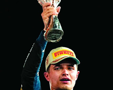 Lando Norris clinches his first F1 title at Grand Prix