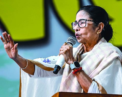 Mamata slams SIR, urges people to protest