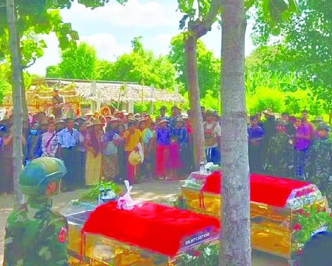 Myanmar’s military strikes kill 24 people
