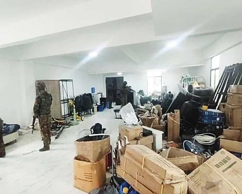 Myanmar raids online scam centres