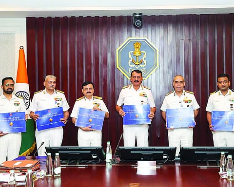 Navy chief urges broader view on maritime security