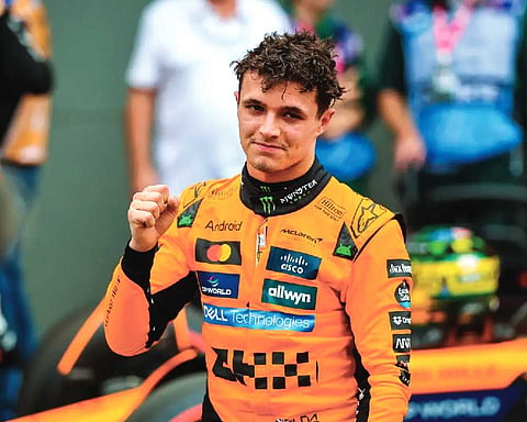 Norris grabs the sprint pole at Brazilian GP