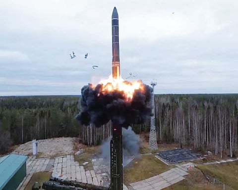Nuclear missile test reflects security concerns: Russia