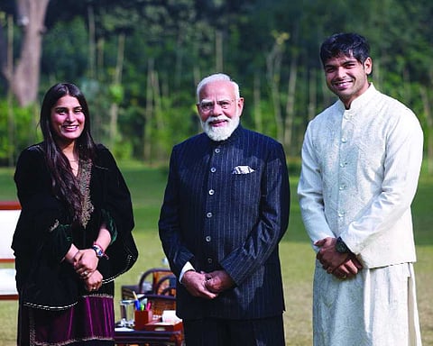 PM meets Neeraj, says had great discussion on sports