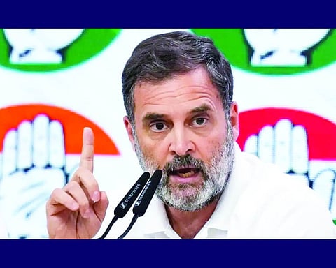 Rahul accuses Government of betraying Bahujans