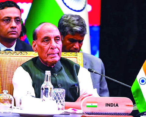 Rajnath stresses rule of law, freedom of navigation in Indo-Pacific at ADMM-Plus