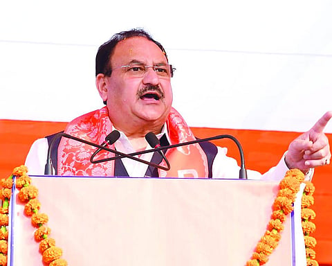 RJD pushing jungle raj in Bihar: Nadda