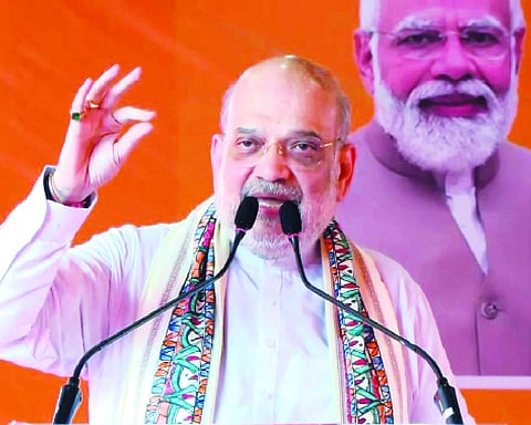 Shah slams Rahul for seeking caste data of army jawans
