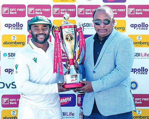 Shukri will have a look at his comments: Bavuma