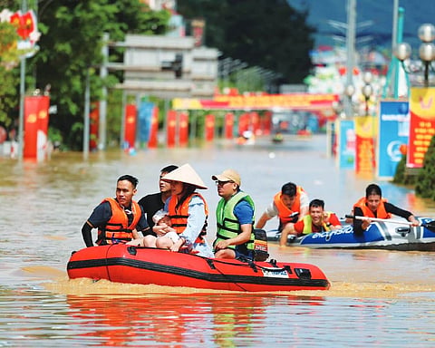 Torrential rains cause deadly flooding in north Vietnam