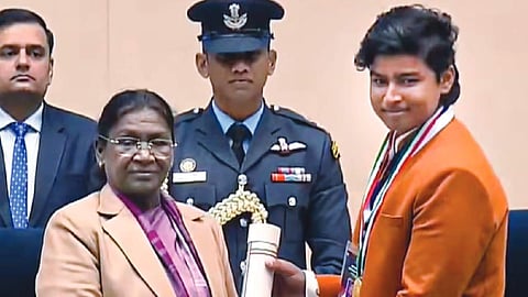 Vaibhav Suryavanshi conferred with Rashtriya Bal Puraskar