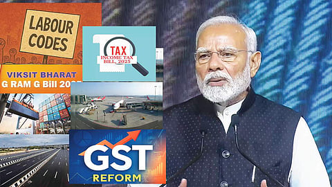 2025: A defining year of transformational reforms under visionary leadership of PM Modi