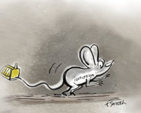 When corruption becomes the cost of life