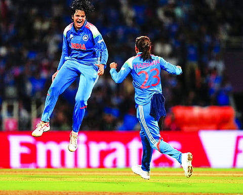 WOMEN IN BLUE CREATE HISTORY