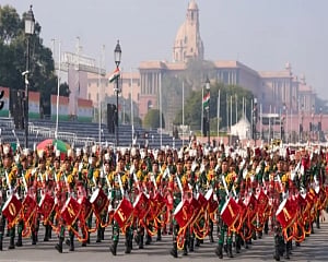 300 artists playing indigenous musical instrument herald at 76th Republic Day parade