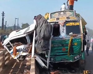 9 returning from Maha Kumbh killed in 2 road accidents in MP