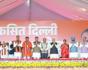 A FRESH BHAGYA REKHA FOR DELHI, ITS CHIEF MINISTER TAKES OATH