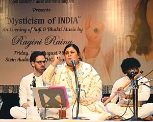A night immersed in mystic ragas
