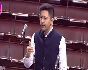 AAP's Raghav Chadha hits back at Sitharaman, accuses FM of personal attacks over tax debate