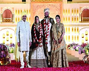 At his son's wedding, Gautam Adani donates Rs 10,000 Crore for social causes