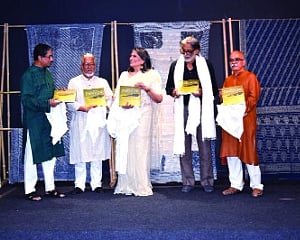 Bangladesh celebrates Jamdani, sends Hilsa gift