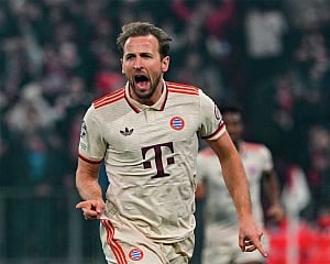 Bayern's Harry Kane ends 4-game scoring drought with 2 goals against Leverkusen