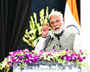 Bharat stands ready: PM Modi hits at Trump tariffs