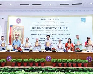 Book launch: Several eminent scholars gathered at Delhi University