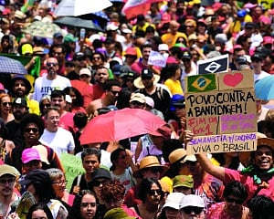 Brazilians protest bill that could lead to pardon for Bolsonaro, allies