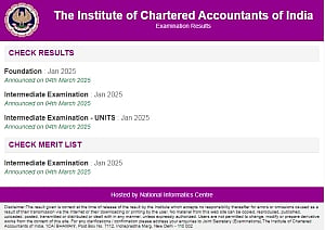 CA Result May 2025 Update: ICAI to Announce Foundation, Inter, Final Results @icai.org