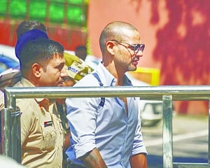 Dhawan appears before ED in illegal betting app case