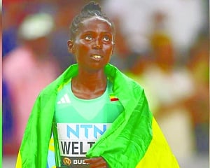 Diribe Welteji barred from world track championships