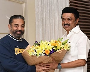 DMK allots Rajya Sabha seat to Kamal Haasan's party, names 3 candidates