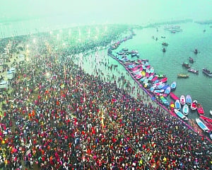 Faith, charity, business, converge at Mahakumbh 2025